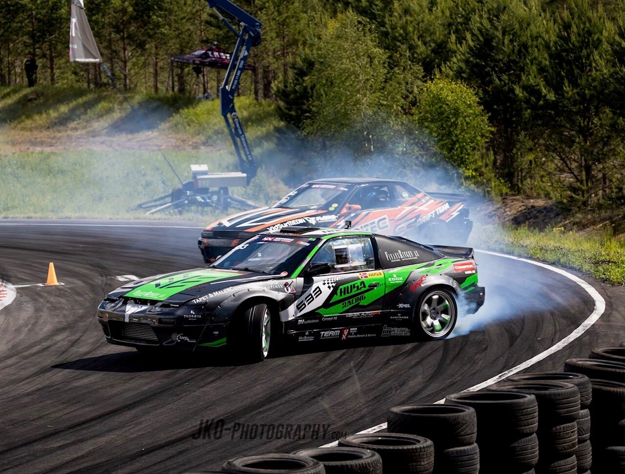 Norwegian Drift Championship R2 ble vått og utfordrende